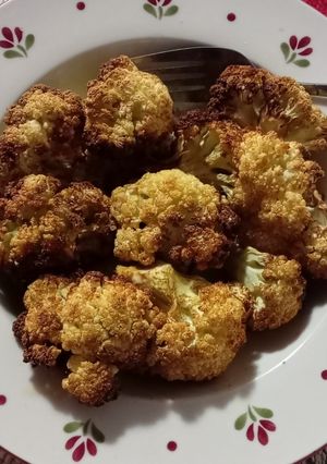 Una foto de Coliflor en la air-fryer 🌸