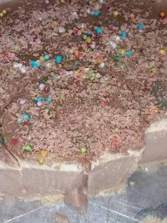 Una foto de Postre de chocolate gelatinoso