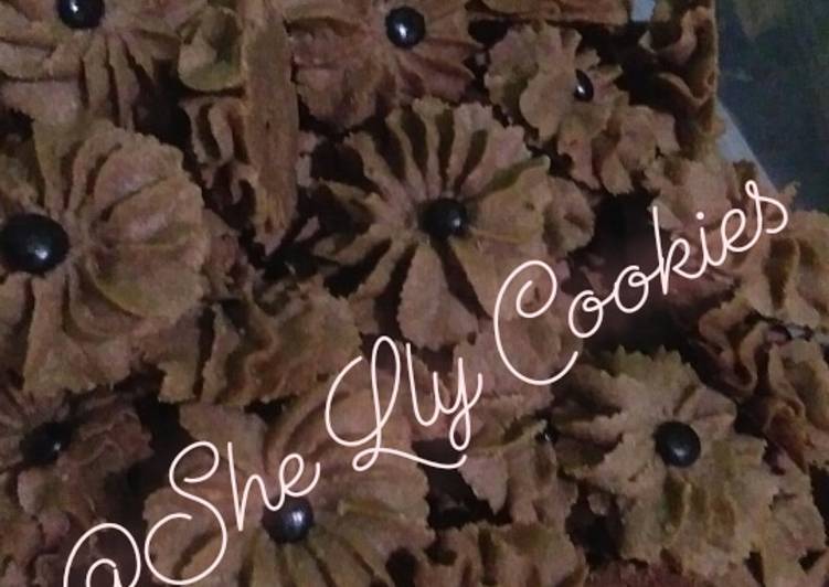 Resep Semprit Coklat Anti Gagal