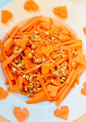 Hình của món Salad cà rốt.