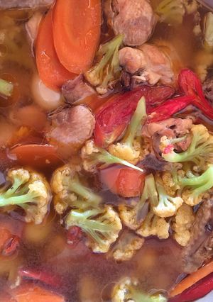 Foto resep Ayam sayur telur puyuh jadi 1