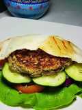 Hamburguesas de lenteja al estilo árabe