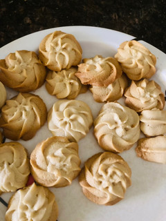 A picture of Piping method cookies.