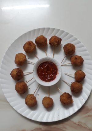 A picture of Veg lollipop.