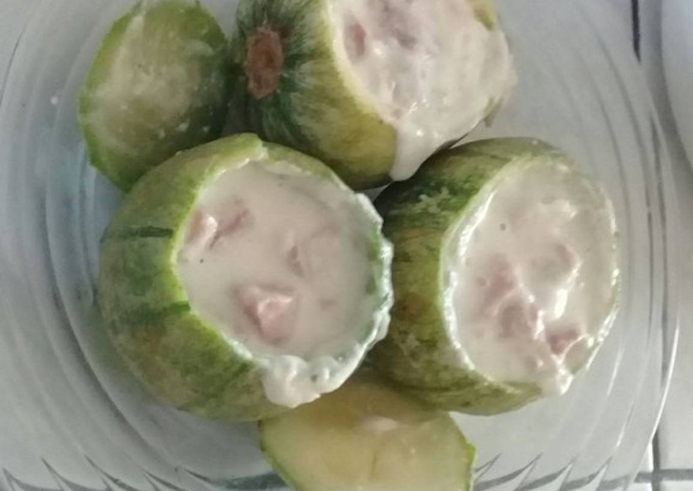 Calabacitas rellenas 😍