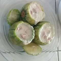 Una foto de Calabacitas rellenas 😍