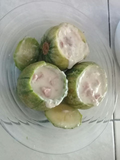 Una foto de Calabacitas rellenas 😍