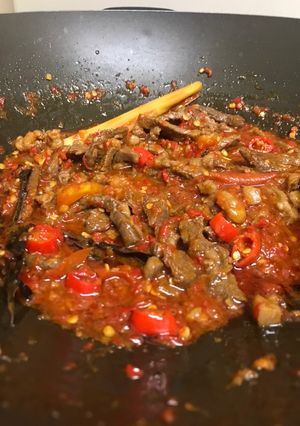 Foto resep Ultra Hot Beef Stir-fry