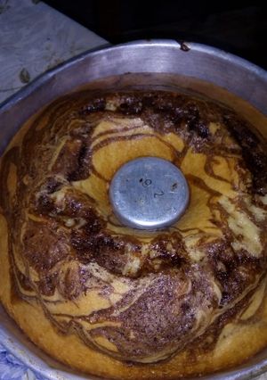 Una foto de Bizcochuelo marmolado fácil!!!!
