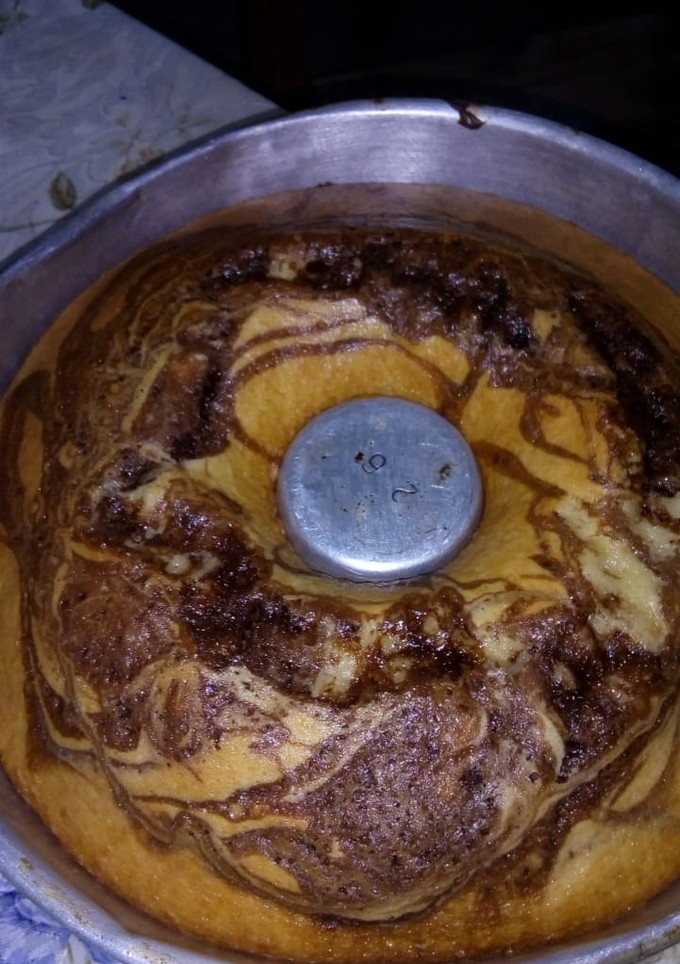 Una foto de Bizcochuelo marmolado fácil!!!!