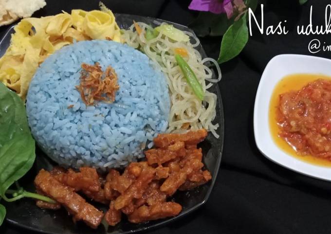 Nasi uduk telang