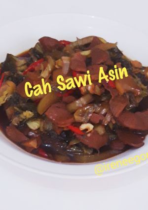Foto resep Cah Sawi Asin