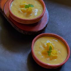 A picture of Mango Phirni.