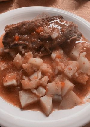 Una foto de Estofado de costilla
