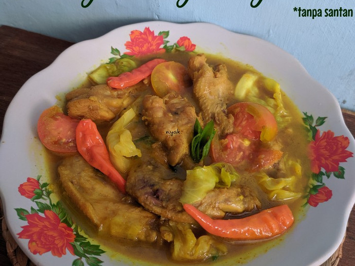 Resep Tongseng Ayam tanpa Santan Anti Gagal