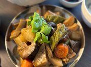 A picture of soy braised shiitake