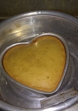A picture of Wheat flour Malai cake.