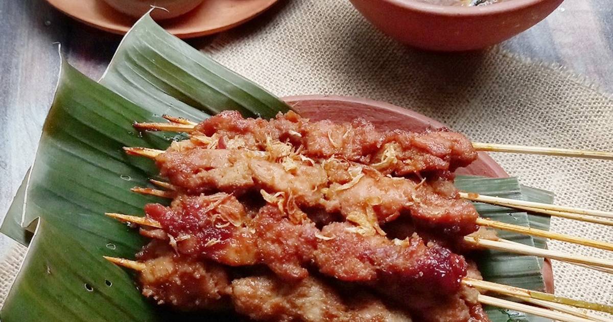 Resep Sate Ayam Sambel Kacang Oleh Erlina Cookpad