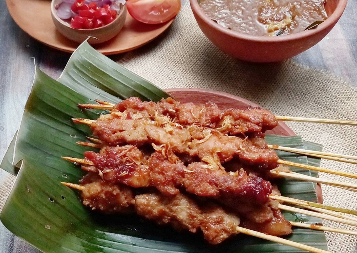 Sate Ayam Sambel Kacang