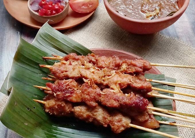 Cara bikin Sate Ayam Sambel Kacang Cara bikin Sate Ayam Sambel Kacang
