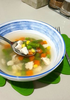 Foto resep Sup Ayam Sayur Praktis