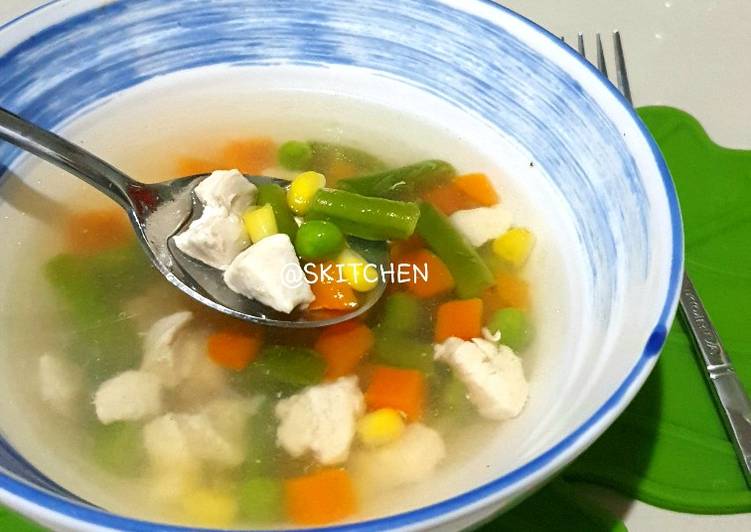 Sup Ayam Sayur Praktis