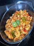 Oseng Dada Ayam Pedas Jeruk Limau (menu simpel cepat saji) non MSG