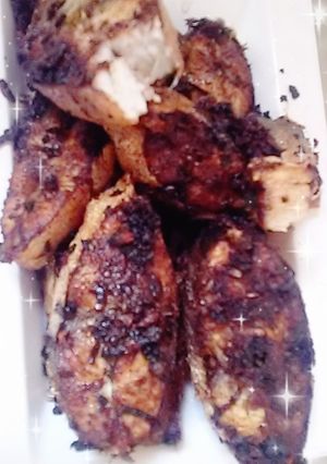 صورة لوصفة سمك مقلي مكونات بسيطه ولذيذ جدا 😋👌