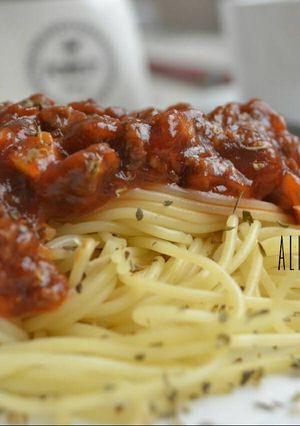 Foto resep Spaghetti homemade by Alice's Mom