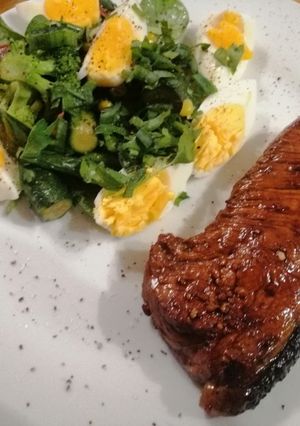 A picture of Coke marinade for steak.