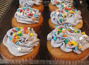 Una foto de Cupcakes mezcla fácil