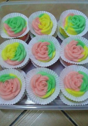 Foto resep Bolu Kukus Mawar