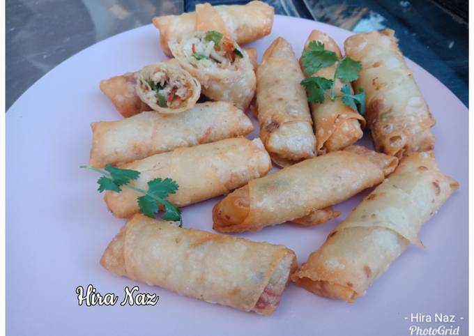 Simple Way to Make Perfect Chinese Spring Rolls