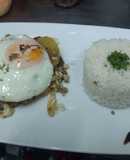 Bife koygua con arroz blanco