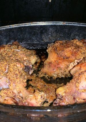 Una foto de Pollo a la mostaza Fácil