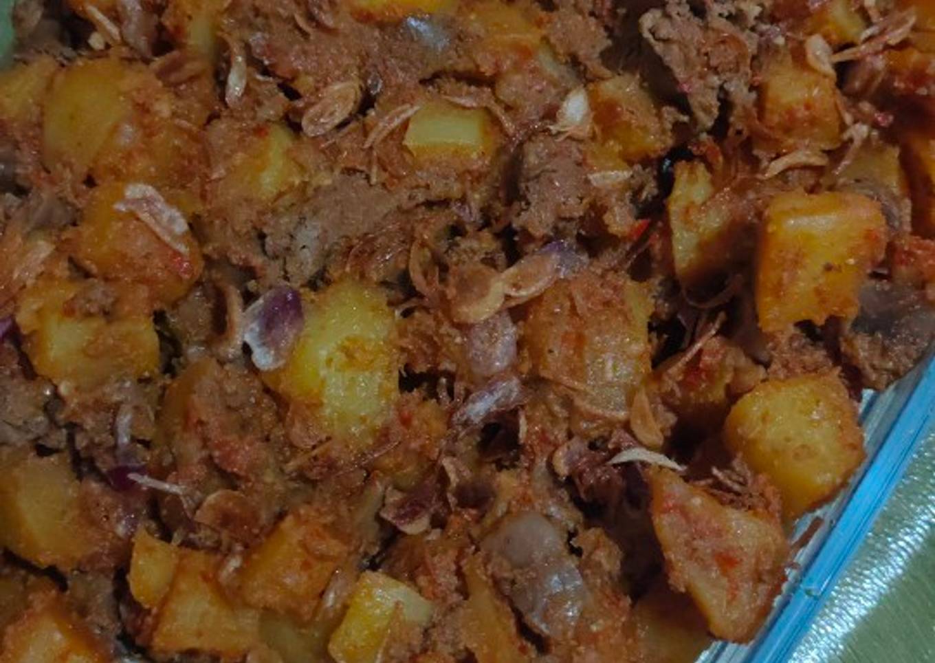 Sambel Goreng Kentang Ati Ampela