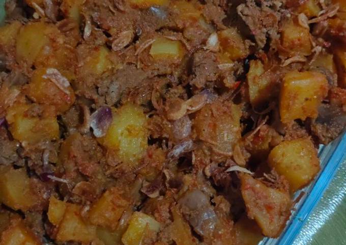 Resep Sambal Goreng Kentang Ati Ampela Santan : Bagaimana Cara