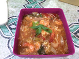 Enoki Udang Asam Manis Pedas