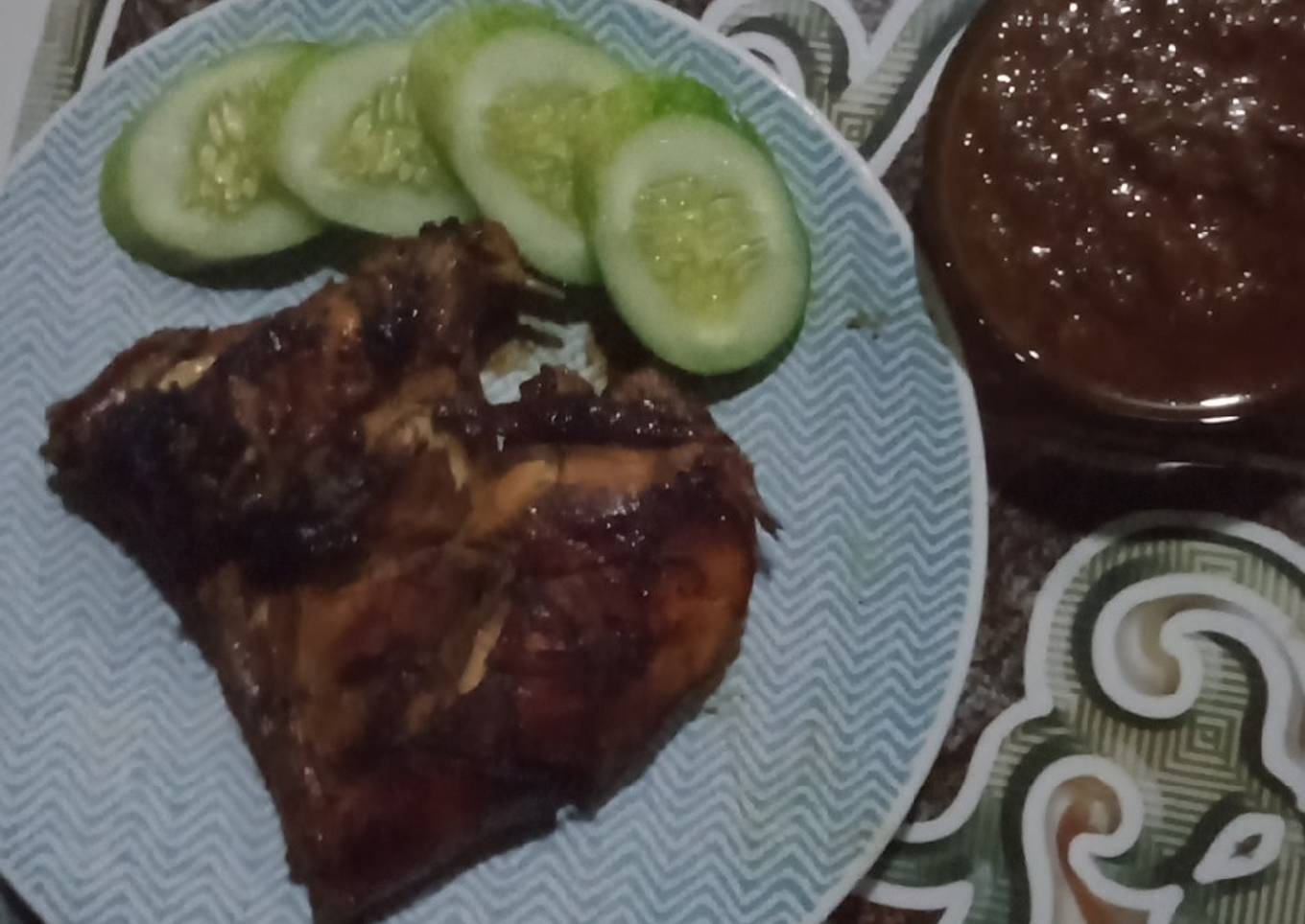 Ayam bakar teflon