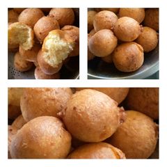 A picture of Irish potatoes buns.