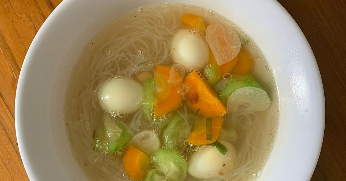 Sop Oyong Bihun