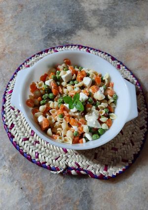 Une photo de Salade de pâtes façon one pot 🍴