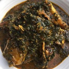 A picture of Atama soup.