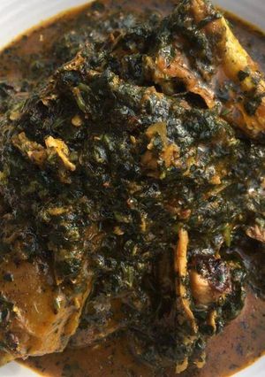 A picture of Atama soup.