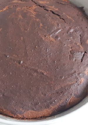Una foto de Bizcocho de naranja y cacao al horno o micro