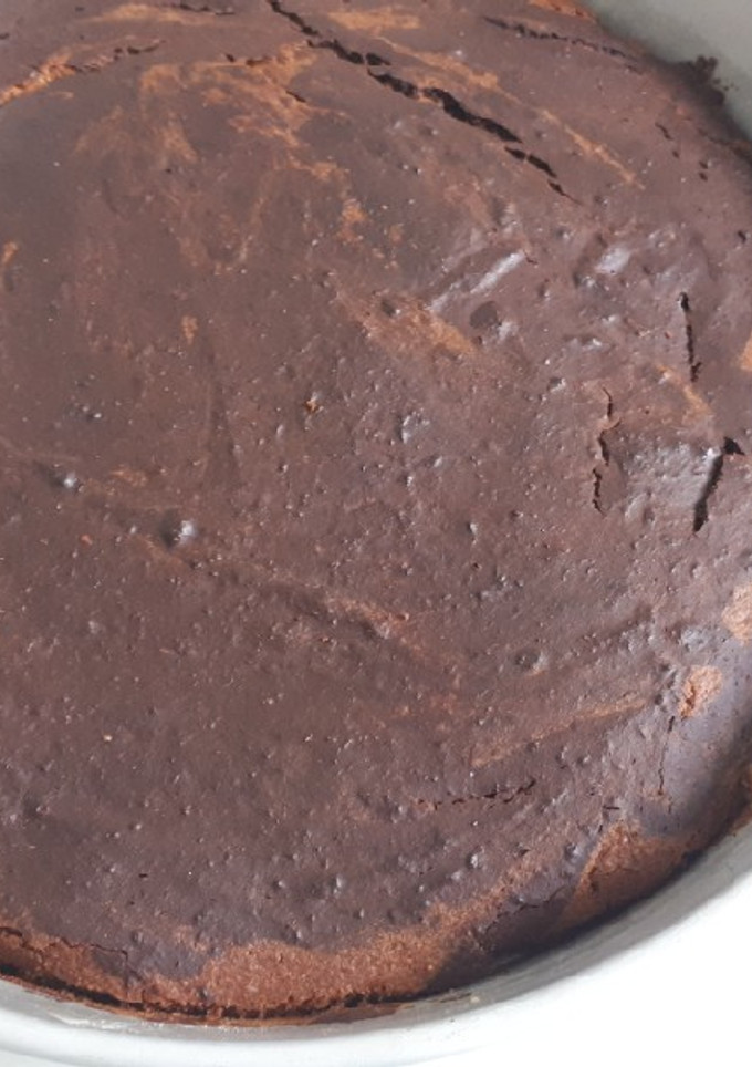 Una foto de Bizcocho de naranja y cacao al horno o micro