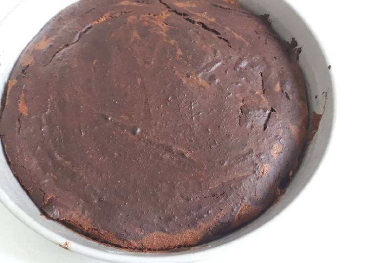 Bizcocho de naranja y cacao al horno o micro