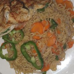 A picture of Vegetable noodles.