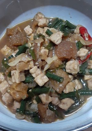 Foto resep Tumis krecek campur sari