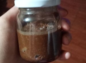 Una foto de Nutella